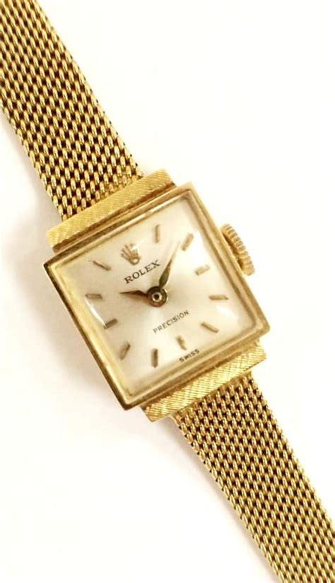 18k gold vintage rolex ring square|Rolex wrist watches for sale.